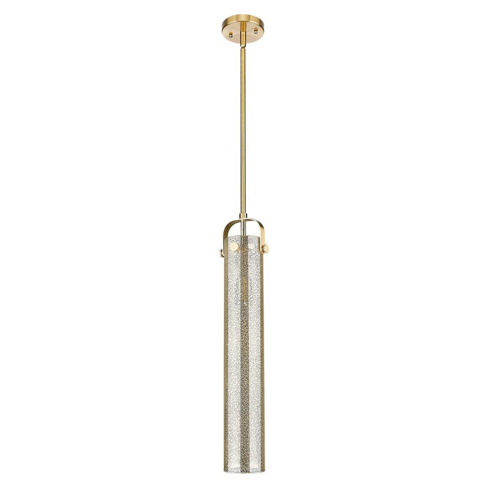 Innovations Pilaster 4" Stem Pendant, Bronze/Mercury