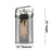 Innovations Pilaster 4Lt 12" Stem Pendant, CBZ/Seed