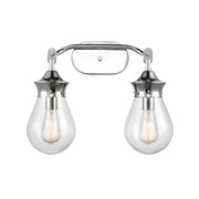 Innovations 2W 414-2W-PC-6CL Genesis Bath, Polished Chrome/Clear