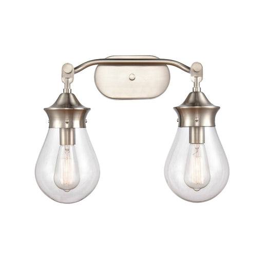 Innovations 2W 414-2W-SN-6CL Genesis Bath, S nickel/Clear