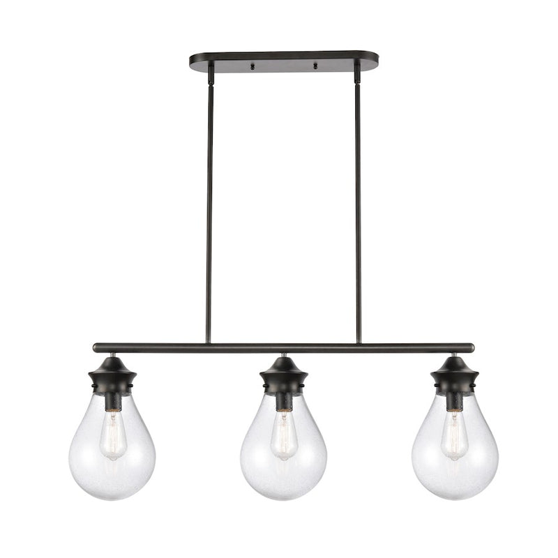 Innovations Genesis 3 Light Island, Black Trans/Globe