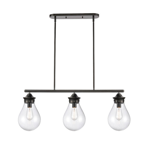 Innovations Genesis 3 Light Island, Black Trans/Globe