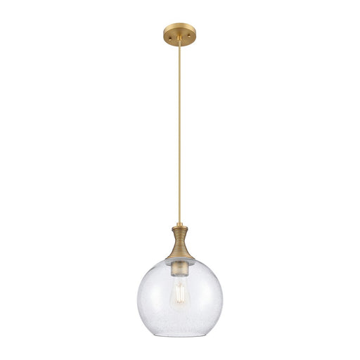 Innovations Astor 1Lt 10" Cord Mini Pendant, BB/Seed - 415-1P-BB-G124-10