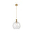 Innovations Astor 1Lt 12" Cord Mini Pendant, BB/Seed - 415-1P-BB-G124-12