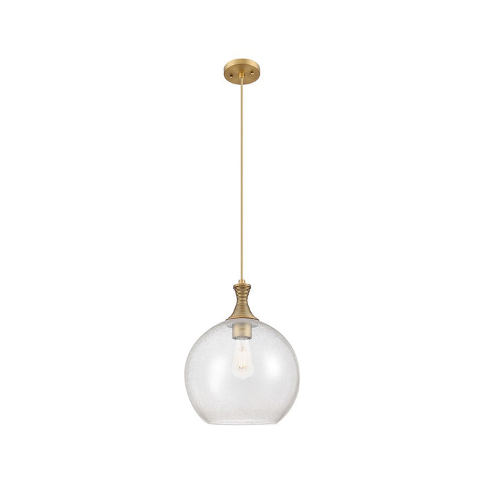 Innovations Astor 1Lt 12" Cord Mini Pendant, BB/Seed - 415-1P-BB-G124-12