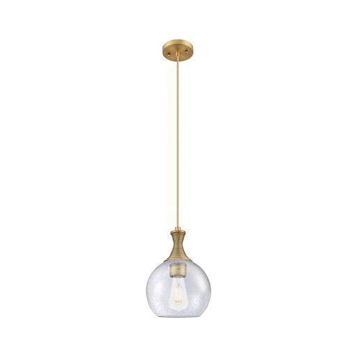 Innovations Astor 1Lt 8" Cord Mini Pendant, BB/Seed - 415-1P-BB-G124-8