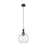 Innovations Astor 1Lt 10" Cord Mini Pendant, Black/Seedy - 415-1P-BK-G124-10