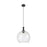 Innovations Astor 1Lt 14" Cord Pendant, Black/Seedy - 415-1P-BK-G124-14