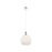 Innovations Astor 1Lt 12" Cord Mini Pendant, PN/White - 415-1P-PN-G121-12