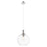 Innovations Astor 12" Cord Mini Pendant, PN/Clear - 415-1P-PN-G122-12