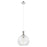 Innovations Astor 8" Cord Mini Pendant, Polished Nickel/Clear - 415-1P-PN-G122-8