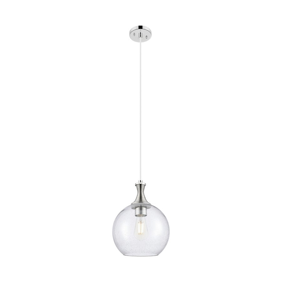 Innovations Astor 1Lt 10" Cord Mini Pendant, PN/Seed - 415-1P-PN-G124-10