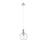 Innovations Astor 1Lt 8" Cord Mini Pendant, PN/Seed - 415-1P-PN-G124-8