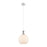 Innovations Astor 1Lt 10" Cord Mini Pendant, SN/White - 415-1P-SN-G121-10