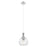 Innovations Astor 8" Cord Mini Pendant, Satin Nickel/Clear - 415-1P-SN-G122-8