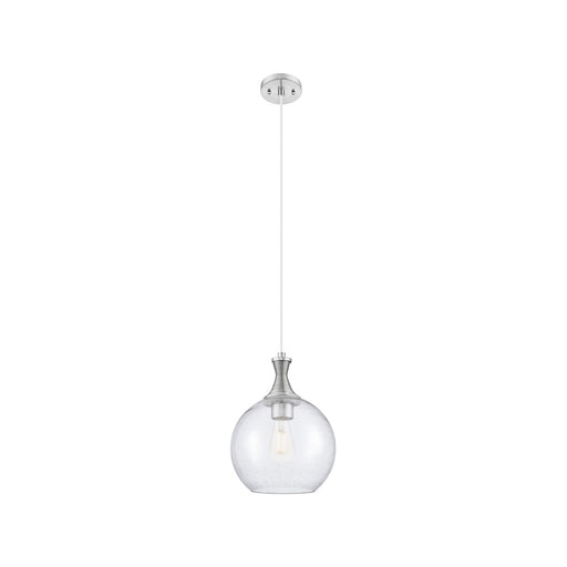 Innovations Astor 1Lt 10" Cord Mini Pendant, SN/Seed - 415-1P-SN-G124-10