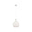 Innovations Astor 1Lt 12" Cord Mini Pendant, PN/WH - 415-1PR-PN-G121-12