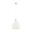 Innovations Astor 1Lt 14" Cord Pendant, PN/WH - 415-1PR-PN-G121-14