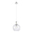 Innovations Astor 1Lt 10" Cord Mini Pendant, PN/WhiteSD - 415-1PR-PN-G124-10