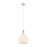 Innovations Astor 1Lt 10" Cord Mini Pendant, SN/WH - 415-1PR-SN-G121-10