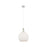 Innovations Astor 1Lt 12" Cord Mini Pendant, SN/WH - 415-1PR-SN-G121-12