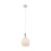 Innovations Astor 1Lt 8" Cord Mini Pendant, SN/WH - 415-1PR-SN-G121-8