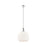 Innovations Astor 1Lt 14" Stem Pendant, PN/White - 415-1S-PN-G121-14