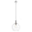 Innovations Astor 12" Stem Mini Pendant, PN/Clear - 415-1S-PN-G122-12