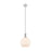 Innovations Astor 1Lt 10" Stem Mini Pendant, SN/White - 415-1S-SN-G121-10