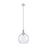 Innovations Astor 1Lt 12" Stem Mini Pendant, SN/Seed - 415-1S-SN-G124-12