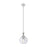 Innovations Astor 1Lt 8" Stem Mini Pendant, Satin Nickel/Seed - 415-1S-SN-G124-8