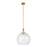 Innovations Astor 1Lt 14" Stem Pendant, BB/BRSD - 415-1SR-BB-G124-14
