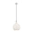 Innovations Astor 1Lt 12" Stem Mini Pendant, SN/WH - 415-1SR-SN-G121-12