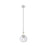 Innovations Astor 1Lt 8" Stem Mini Pendant, SN/WhiteSD - 415-1SR-SN-G124-8