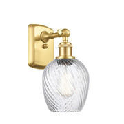 Innovations 2W 419-2W-SN-CL Juneau Bath, S nickel/Clear Rippled