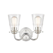 Innovations 2W 421-2W-PC-CL Scarlett Bath, Polished Chrome/Clear