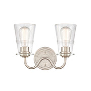 Innovations 2W 421-2W-SN-CL Scarlett Bath, S nickel/Clear