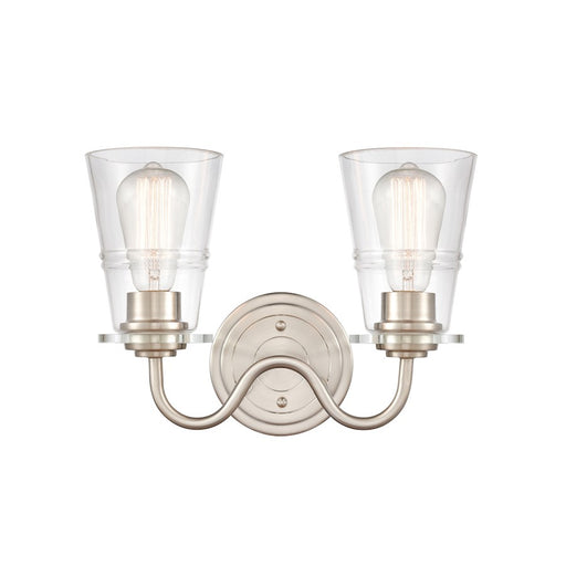 Innovations 2W 421-2W-SN-CL Scarlett Bath, S nickel/Clear