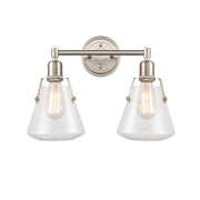Innovations 2W 422-2W-SN-7CL Luna Bath, S nickel/Clear