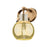 Innovations Pilaster II Sphere 1Lt 7" Sconce, BB/Mercury - 423-1W-BB-G410-6ME