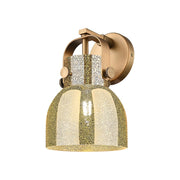 Innovations Pilaster II Bell 1Lt 7" Sconce, BB/MC - 423-1W-BB-G412-6ME