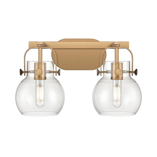 Innovations Lighting Pilaster II Sphere 2-Lt 6" Bath Vanity Light