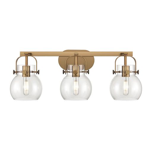 Innovations Lighting Pilaster II Sphere 3-Lt 6" Bath Vanity Light