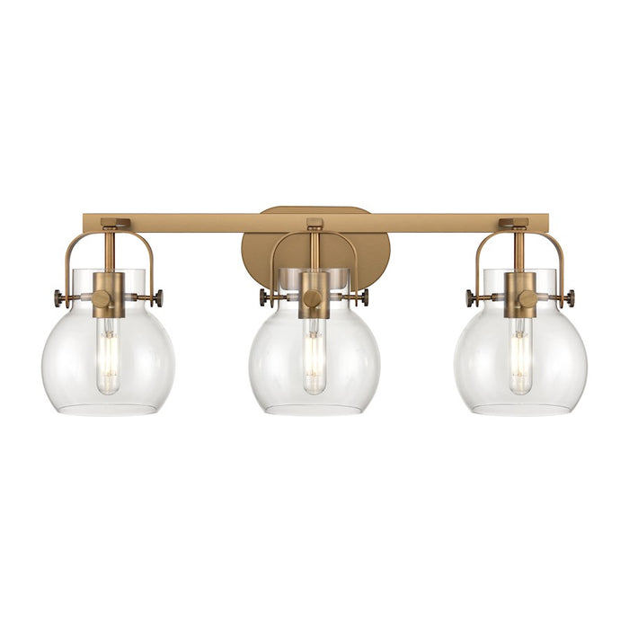 Innovations Lighting Pilaster II Sphere 3-Lt 6" Bath Vanity Light