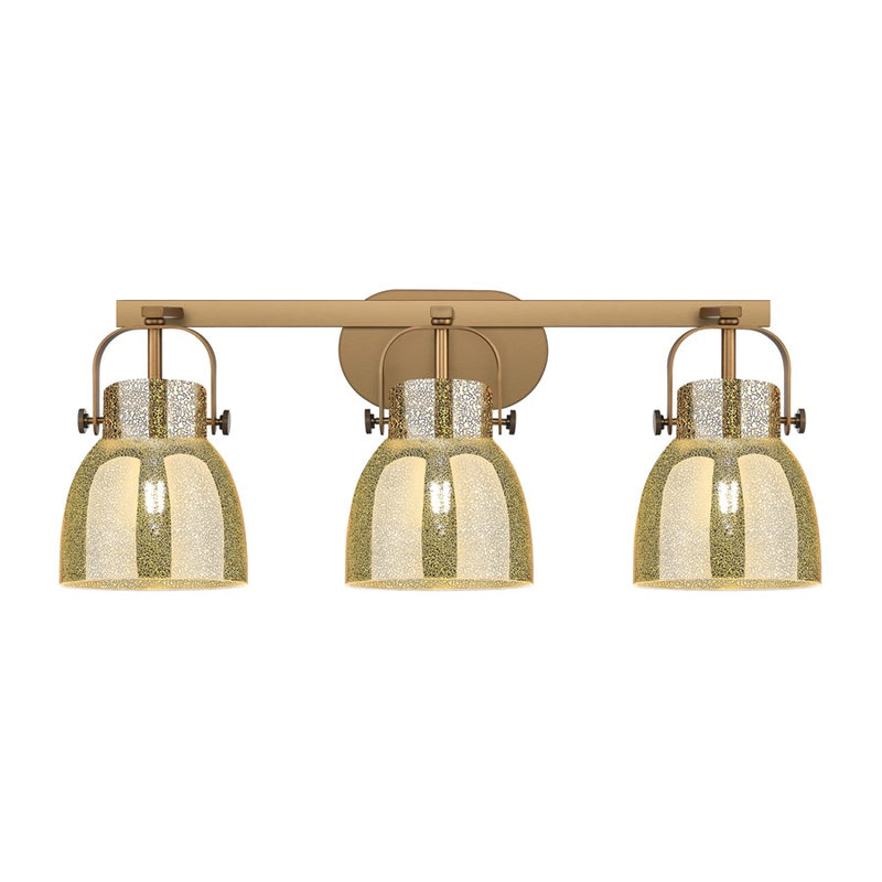 Innovations Pilaster II Bell 3Lt 27" Bath, BB/MC - 423-3W-BB-G412-6ME