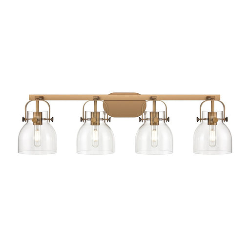 Innovations Lighting Pilaster II Bell 4-Lt 6" Bath Vanity Light