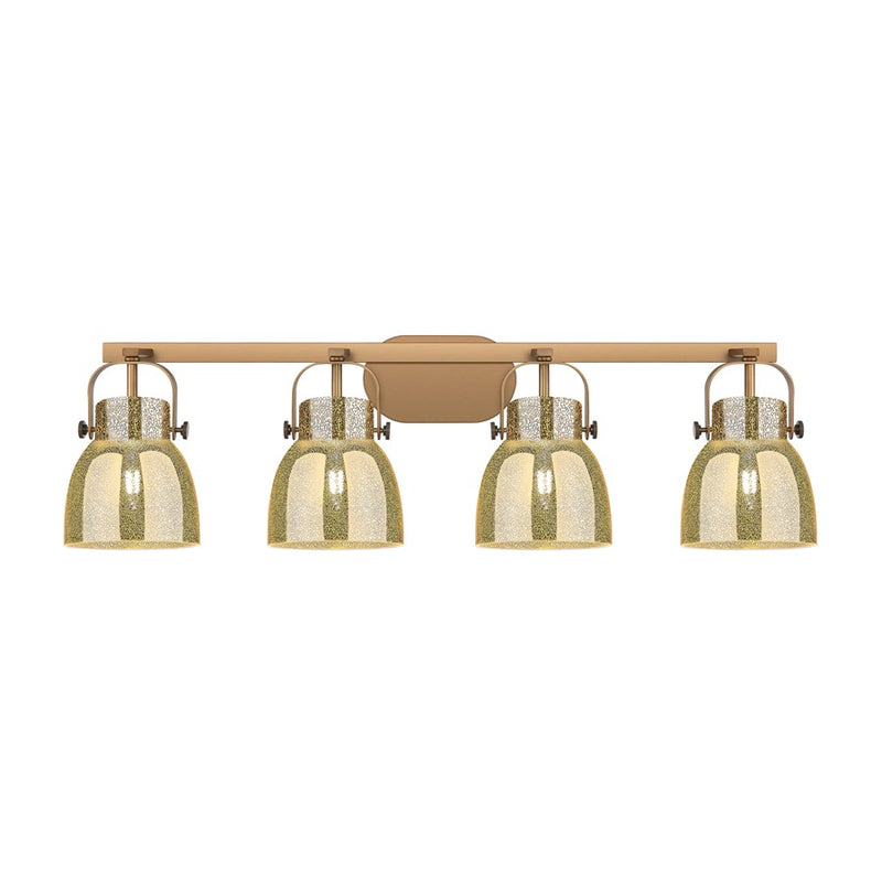 Innovations Pilaster II Bell 4Lt 37" Bath, BB/MC - 423-4W-BB-G412-6ME