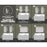 Innovations Pilaster II Bell 6Lt 46" Bath, Polished Nickel/Mercury