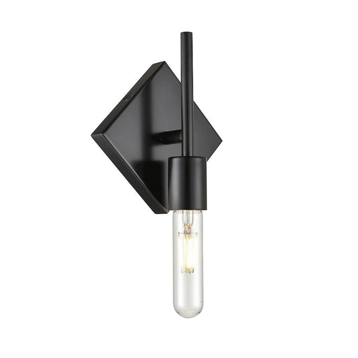 Innovations 1W 425-1W-BK-T10LED Mia Sconce, Matte Black- 425-1W-BK-T10LED