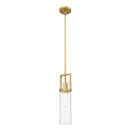 Innovations Utopia 1 Lt 15" Stem Pendant, BB/Clear